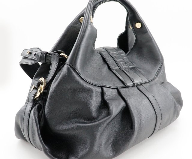 【新品！】BVLGARI チャンドラ　ハンドバッグ　ショルダーバッグ　2way BVLGARI ブルガリ チャンドラ2WAYショルダー ブラック