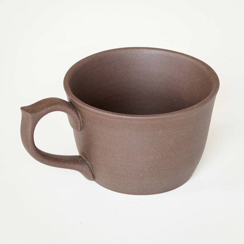Mug Cup ARECORE Dark Brown – マグカップ・こげ茶 - 咖啡杯/馬克杯 - 陶 咖啡色