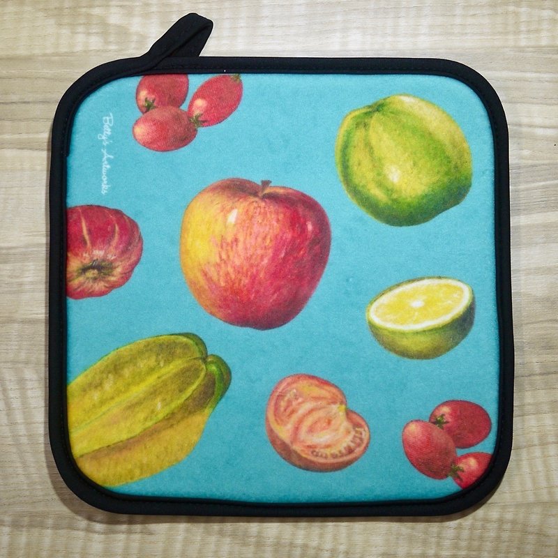 Insulation Pad - Vegetables and Fruits - Place Mats & Dining Décor - Polyester 