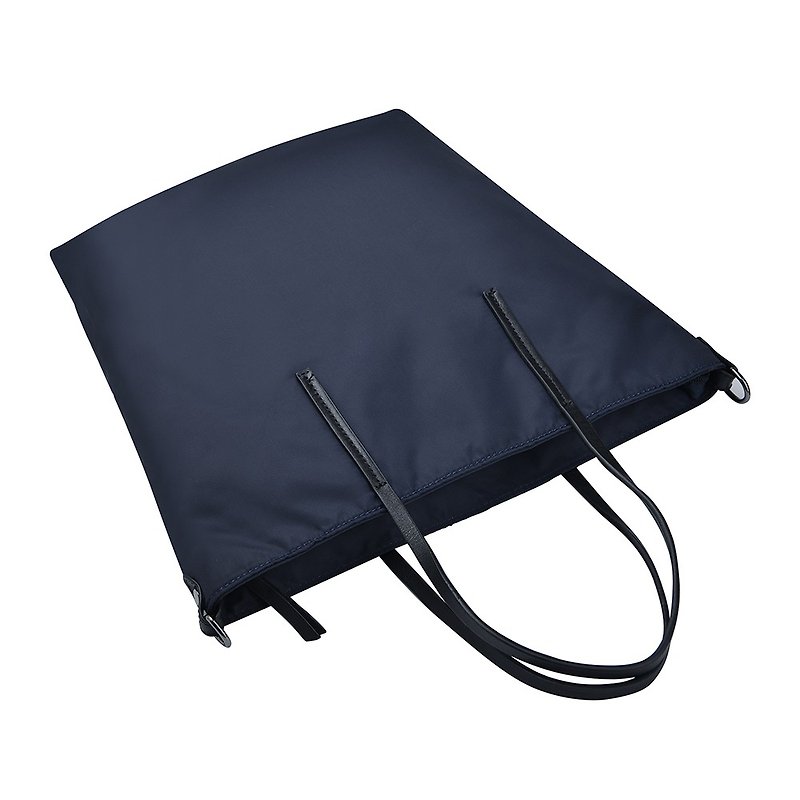 Ladies simple high-capacity water repellent shoulder bag / side backpack / shoulder bag / handbag / green / black / blue - กระเป๋าแมสเซนเจอร์ - วัสดุกันนำ้ สีน้ำเงิน