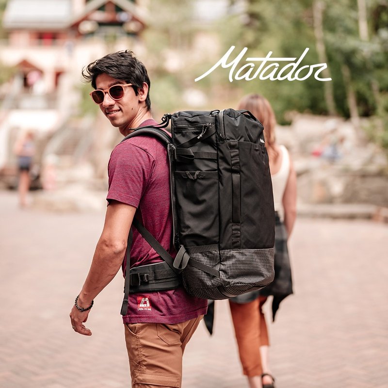 Matador GlobeRider45 Travel Backpack 環球探索壯遊背包45L - 背包/後背包/書包 - 尼龍 黑色