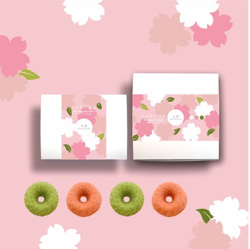 莯潤 moonroom 【桜花季限定】迷你小山常溫蛋糕禮盒