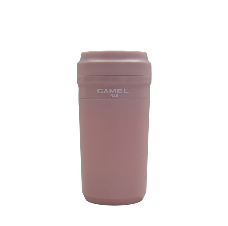 Camel brand 280ml/350ml glass bladder vacuum insulated cup with plastic shell and lid BB pink (BP) - Vacuum Flasks - Other Materials Pink