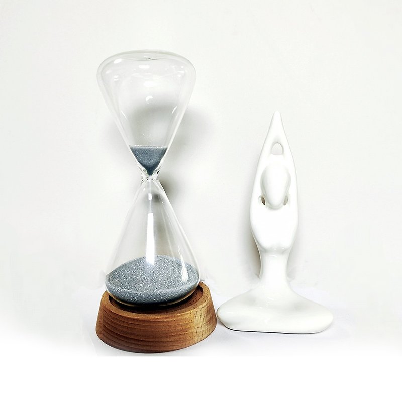 Mother's Day gift for busy mom: Relax timer hourglass - first 10 new products discount - ของวางตกแต่ง - แก้ว 