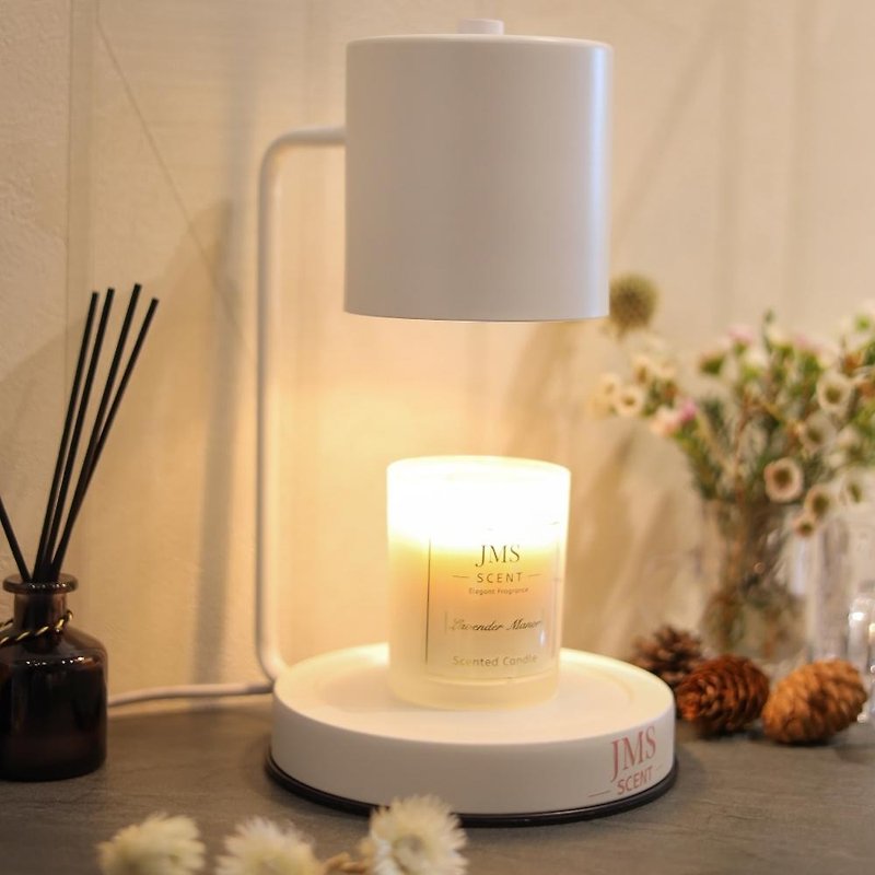 JMScent Wax melting lamp fashion Korean version simple melting candle lamp upgrade timing dimming fragrance candle warming lamp - Candles & Candle Holders - Other Materials 