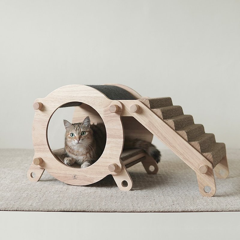 ENVY COLLECTION Capsule Clear Cover - Scratchers & Cat Furniture - Wood 