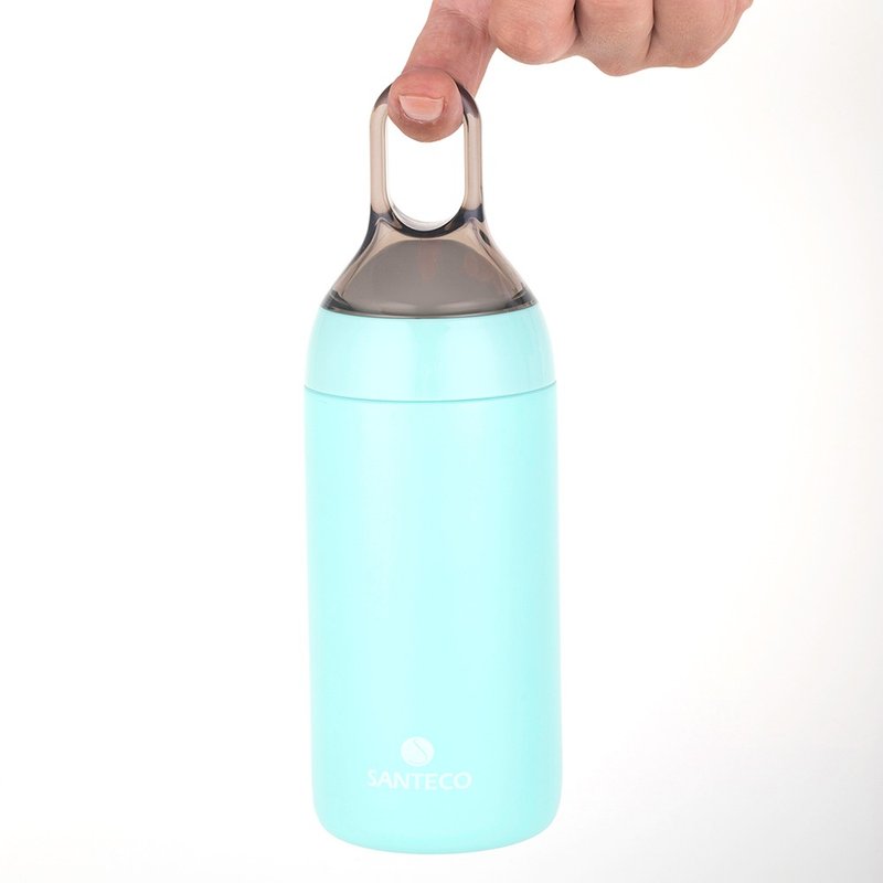 法國Santeco YOGA 保溫瓶 350ml (薄荷綠) - 保溫瓶/保溫杯 - 其他材質 綠色