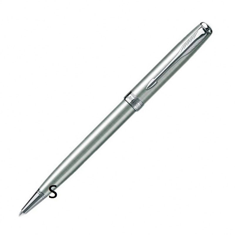 PARKER 商籟系列 鉻鋼白夾 原子筆 - 原子筆/中性筆 - 其他金屬 灰色