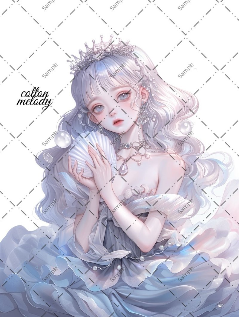 original sticker no.1542 人物ステッカー オリジナルステッカー 人物ステッカー 女の子ステッカー オリジナル人物ステッカー - 貼紙 - 紙 
