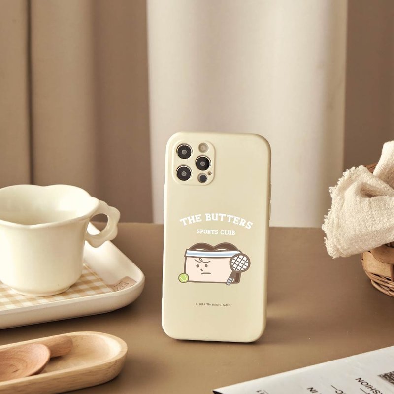 The Butters吐司網球全包iPhone手機殼 - 手機殼/手機套 - 矽膠 多色
