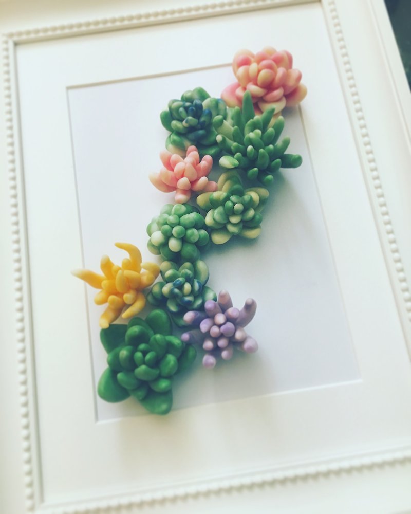 Succulent Handmade Soap ~ Photo Frame - Soap - Other Materials 