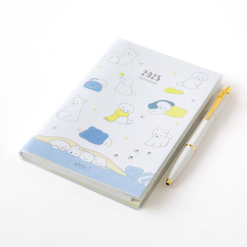 MIDORI Pocket Diary 2025 (monthly and weekly) B6 available in three styles - สมุดบันทึก/สมุดปฏิทิน - กระดาษ 