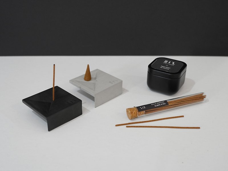 [Preferred Gift] Cement Diffuser Stand - Lying Stone x Tower Incense/Incense Stick - น้ำหอม - ปูน 