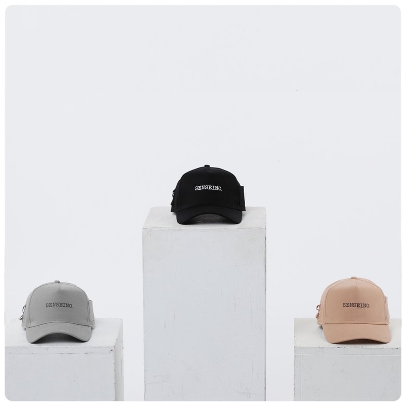 SENSEINO-Artisan Series artisan series baseball cap - หมวก - ผ้าฝ้าย/ผ้าลินิน 