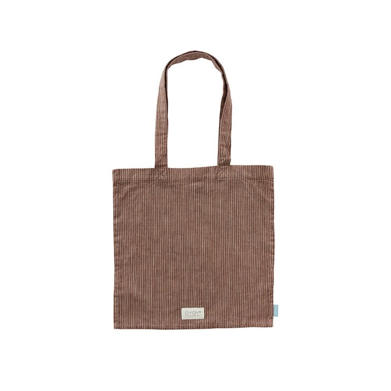 OYOY Tote 托特純棉手提袋 / 溫暖棕 - 手提包/手提袋 - 棉．麻 
