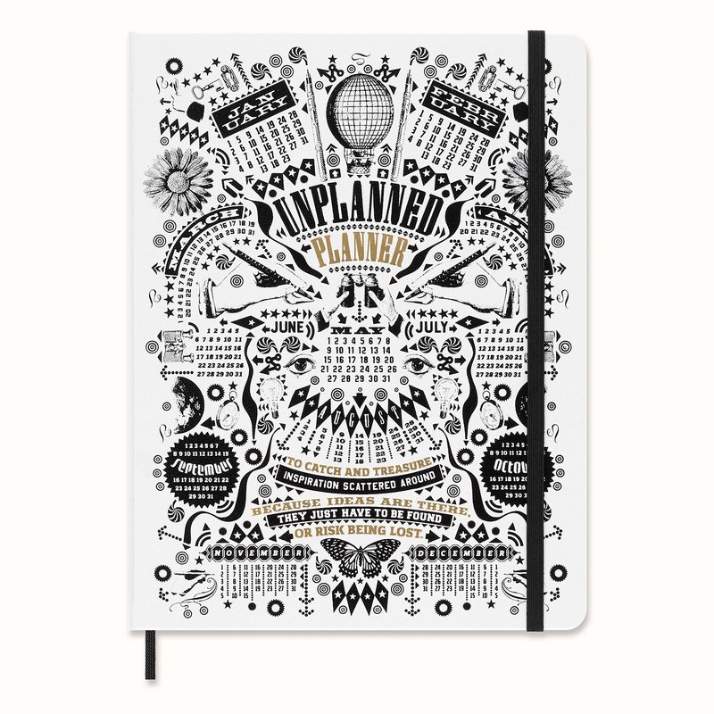 _勿上架_MOLESKINE PETRANTONI 週記無時效手帳 XL型 - 筆記本/手帳 - 紙 白色