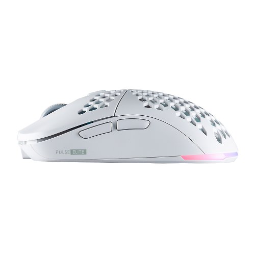 Tecware Pulse Elite WHITE Wireless Gaming Mouse ambidextrous PixArt PM –  DynaQuest PC