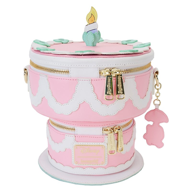 Loungefly Disney Alice in Wonderland Birthday Cake Shape Crossbody Bag - กระเป๋าแมสเซนเจอร์ - หนังเทียม หลากหลายสี