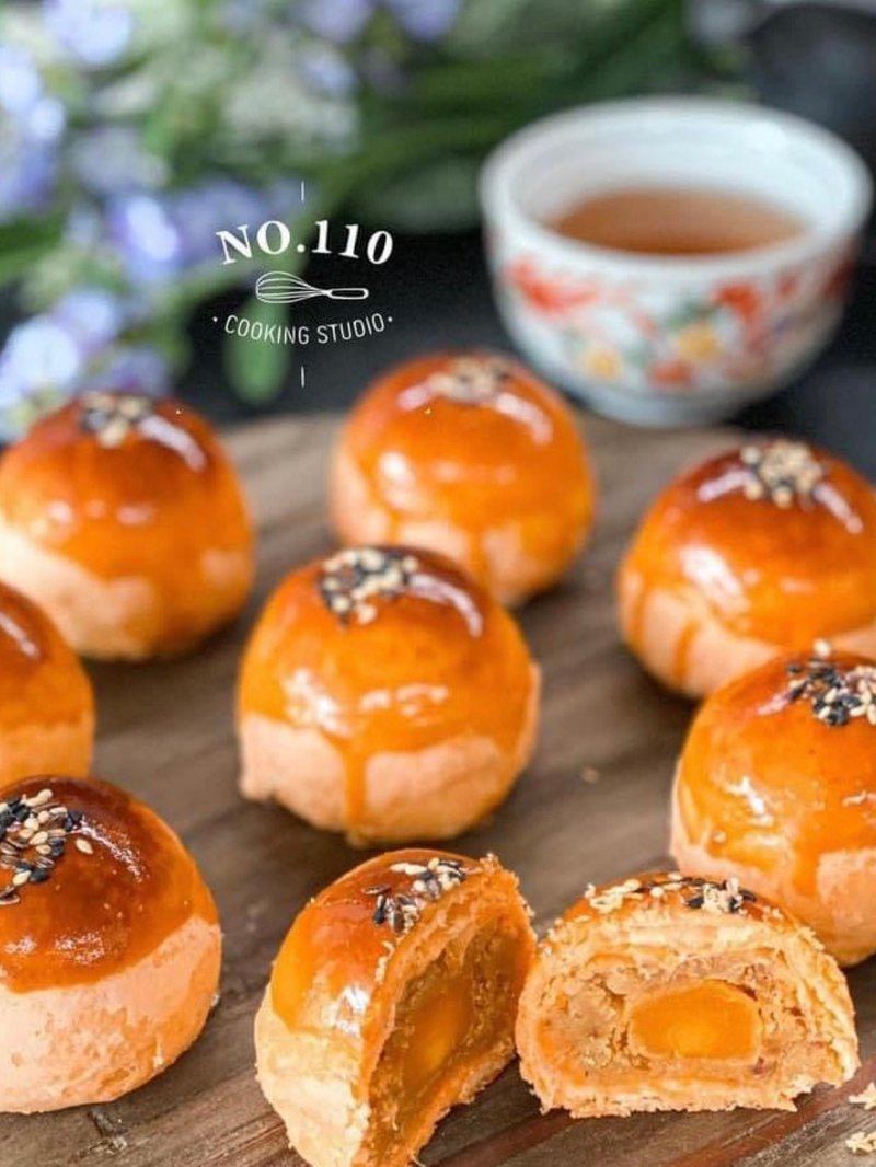09/02【實體】XO 醬蛋黃酥實作教學・自製滿滿心意中秋禮盒 - 烘焙/烹飪/料理 - 其他材質 