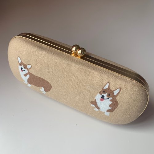 Bagel Baggo 狗狗哥基眼鏡盒/筆盒/首飾盒