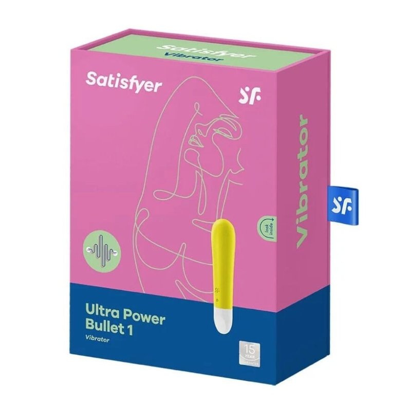 Ultra Power Bullet 1 - Silicone Bullet Vibrator - สินค้าผู้ใหญ่ - ซิลิคอน หลากหลายสี