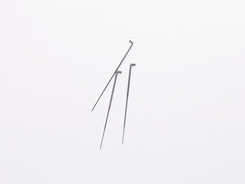 Leyangウール特別な基本的なツールを感じた - ドイツの四つ針（薄い） - 人形・フィギュア - 金属 