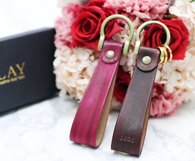 Will Leather Goods Flower Key Chain