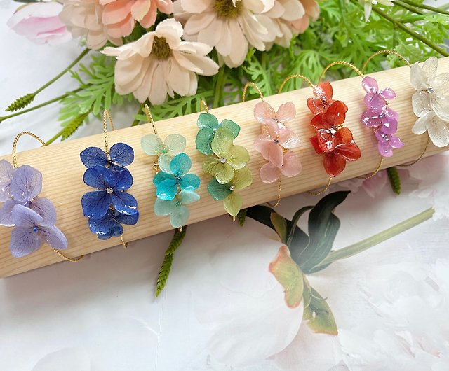 Flower jewellery Real flower Bracelet - Shop Fa for Her Bracelets