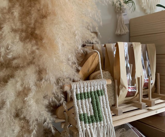 マクラメは英語のアルファベットマルチカラースモールウーブン