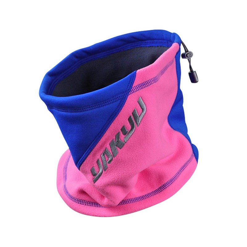 【野YAKYU】流線剪接造型護頸套 - 藍/粉紅 - 運動配件 - 其他人造纖維 粉紅色