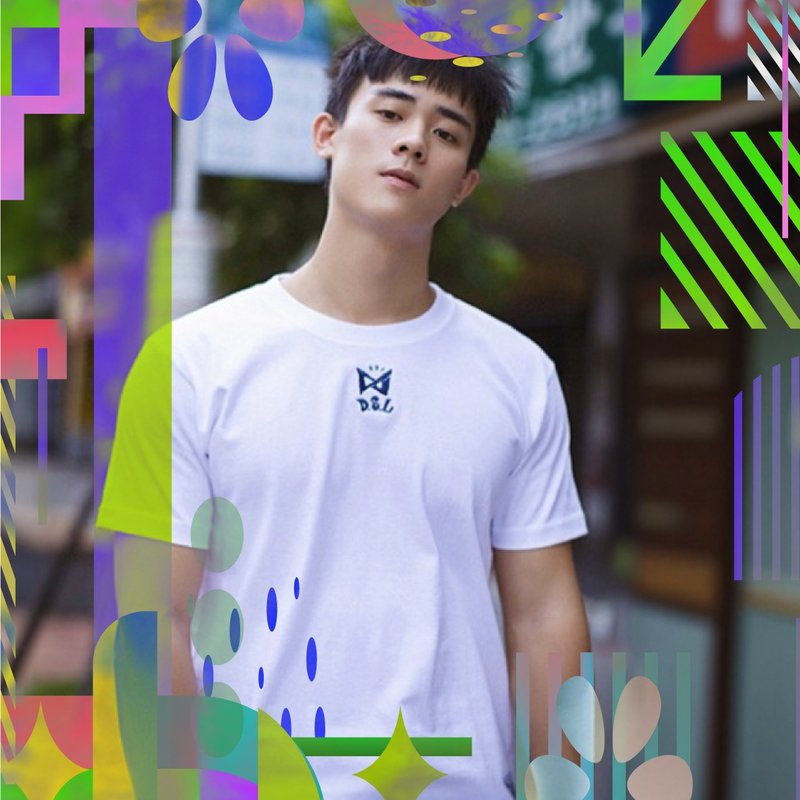 【期間限定60%OFF】蝶ネクタイ L S - ホワイト (メンズ) ユニセックス トップス 着回し - Tシャツ メンズ - コットン・麻 ホワイト