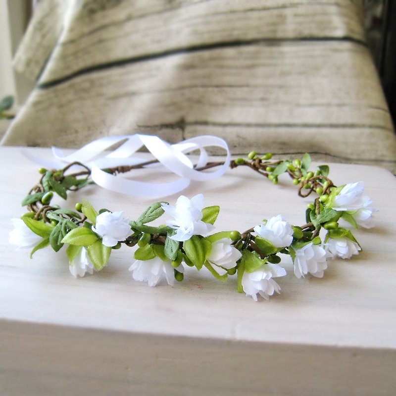 Bridal Corolla European Country Style Wreath - Hair Accessories - Silk 