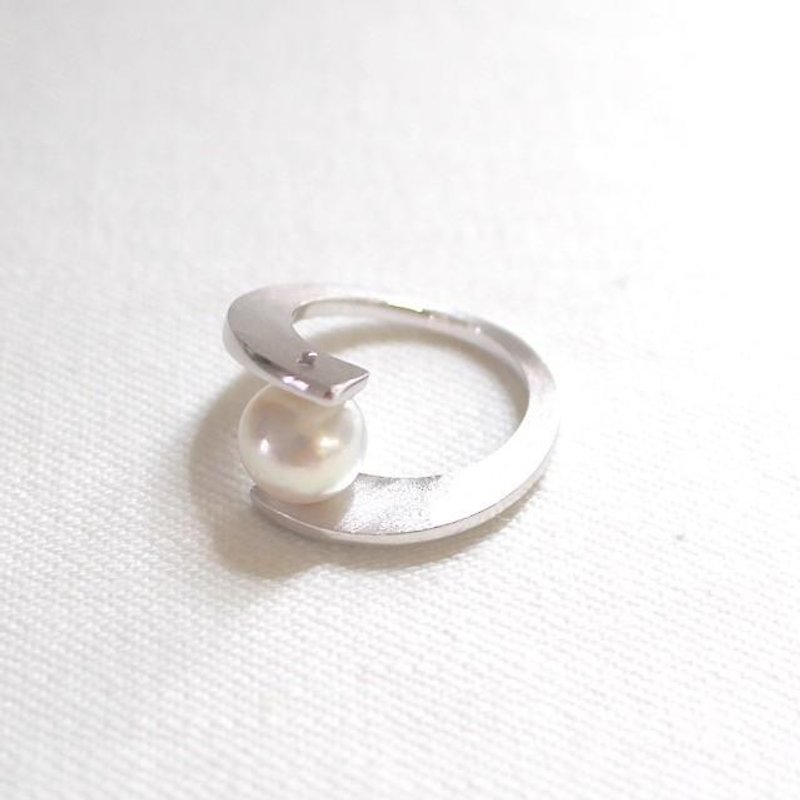 South Sea Pearl Pearl Arm Ring Silver - General Rings - Gemstone Silver