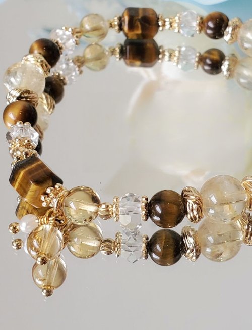 イエローボルダーオパール GP | 喜び・創造性 | 太陽神経叢チャクラ パワー - 太陽神経叢2.0 - チャクラシリーズ / シトリン / タイガー