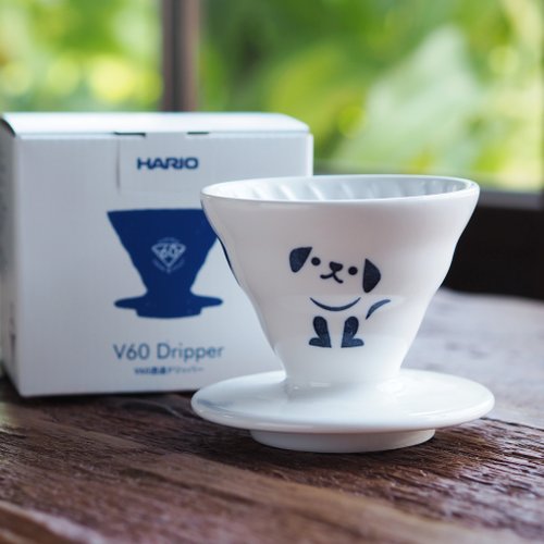 三星四季青花瓷 預購【HARIO聯名】青花瓷 V60 咖啡濾杯