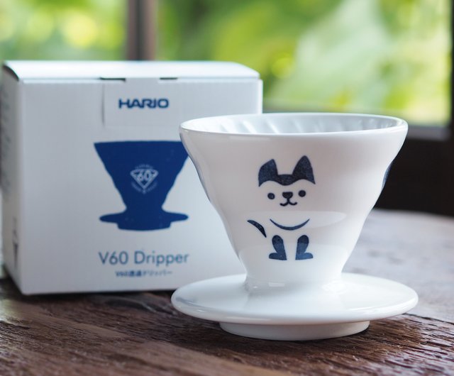 サントリー - ハリ HARIO×たち吉 V60透過ドリッパー 02 伝統釉 古瀬戸｜HARIO