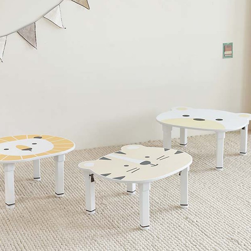 Korean children's game table tiger style home essential baby learning table dining table toddler furniture - โต๊ะอาหาร - วัสดุอื่นๆ 