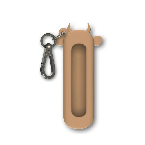城市視角 VICTORINOX 瑞士維氏 造型矽膠刀套 7用刀款專用 咖啡牛 4.0454