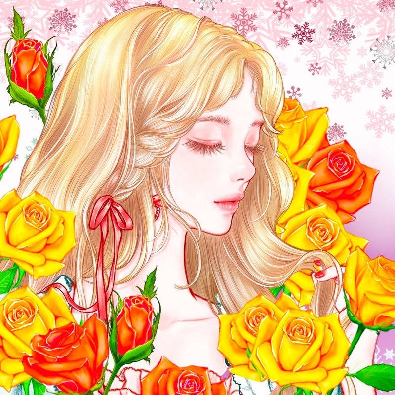 Ysabelle (4colors) - 貼紙 - 紙 