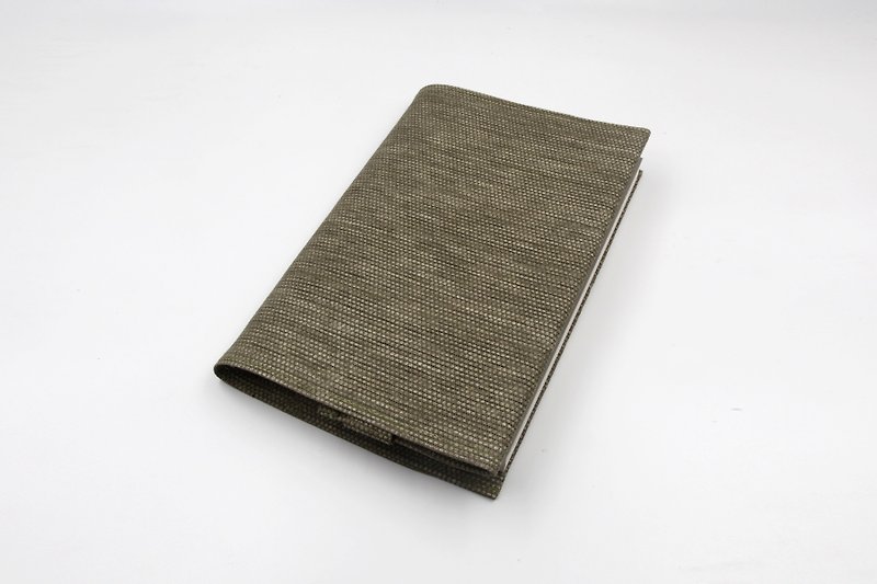 [Paper cloth home] Book cover, book jacket, hand account cover, notebook cover (A5/G16K) dark green - Notebooks & Journals - Paper Khaki