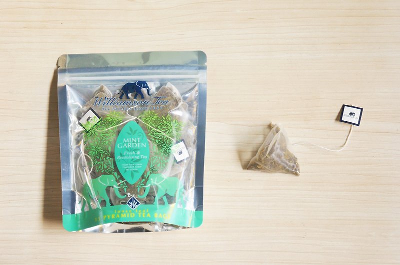 Mint Green Tea MINT GARDEN / Stereo Tea Bag Series - Tea - Fresh Ingredients Green