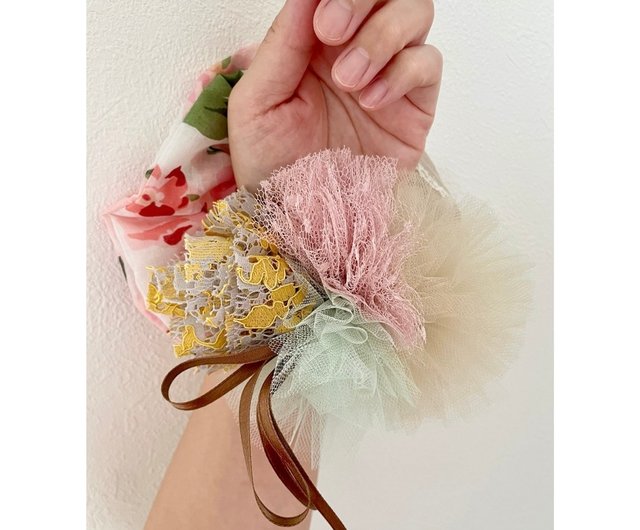 国内配送★セザンヌ 素敵な デザイン ヘアアクセサリー Sustainable Shushu with bonbon - ショップ MAM ヘア
