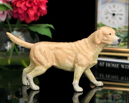擎上閣裝飾藝術 Royal Doulton世界名犬Labrador 拉布拉多2005手繪陶瓷狗裝飾工藝