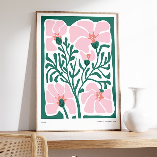 unBirthday 植物系 No.1 - 掛畫裝飾 插畫 海報 居家佈置