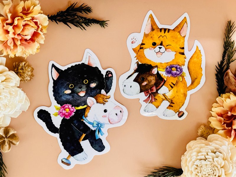 Mr.307 シャオチー先生 - 巳年の干支限定ステッカー_防水ステッカー - ステッカー・シール - 防水素材 