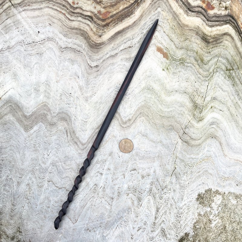 我販劍　劍形魔杖　界鍵　袖珍魔劍妖刀 - 裝飾/擺設  - 木頭 黑色