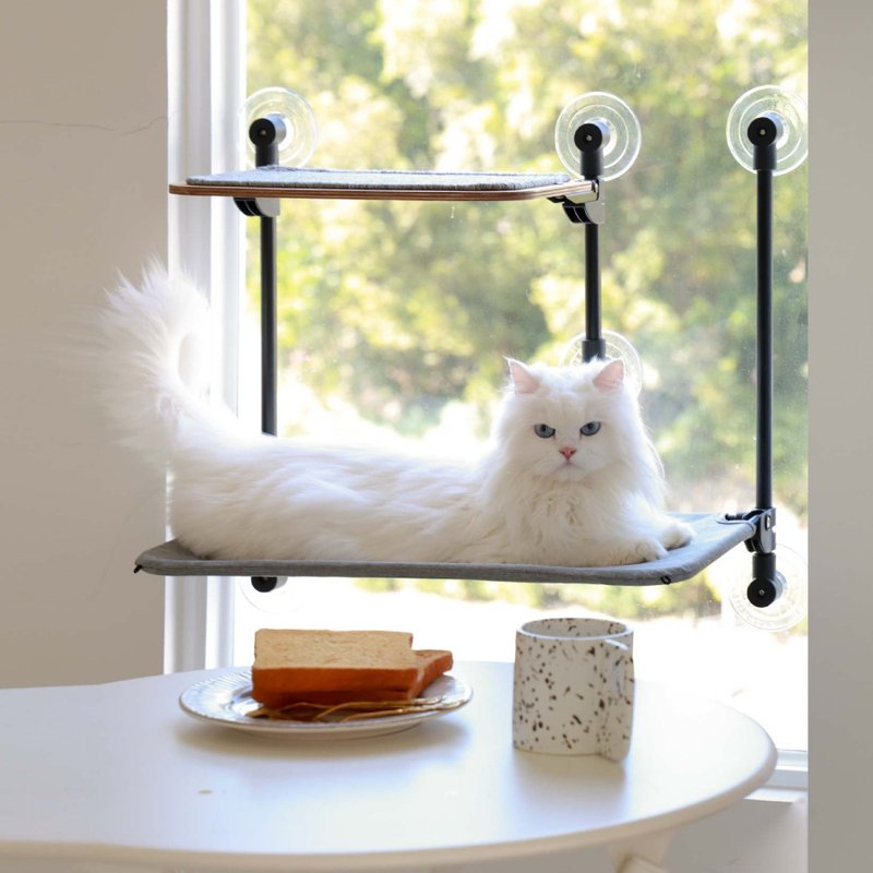 【Yeagle】A walking trail for cat roommates - Scratchers & Cat Furniture - Other Materials Gray