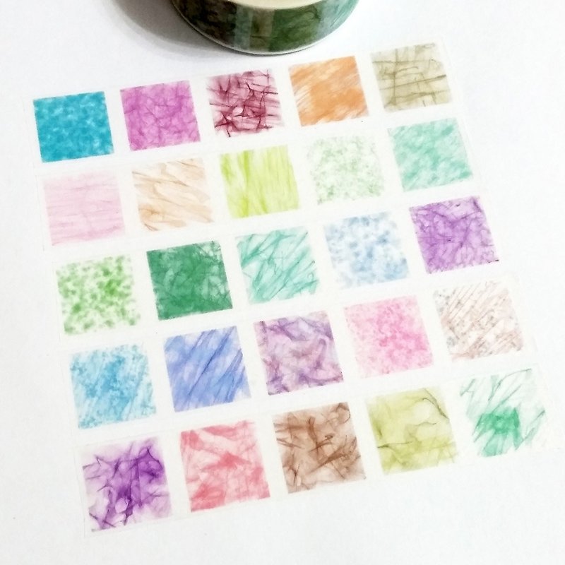 Masking Tape Hualien Marble Tiles - มาสกิ้งเทป - กระดาษ 