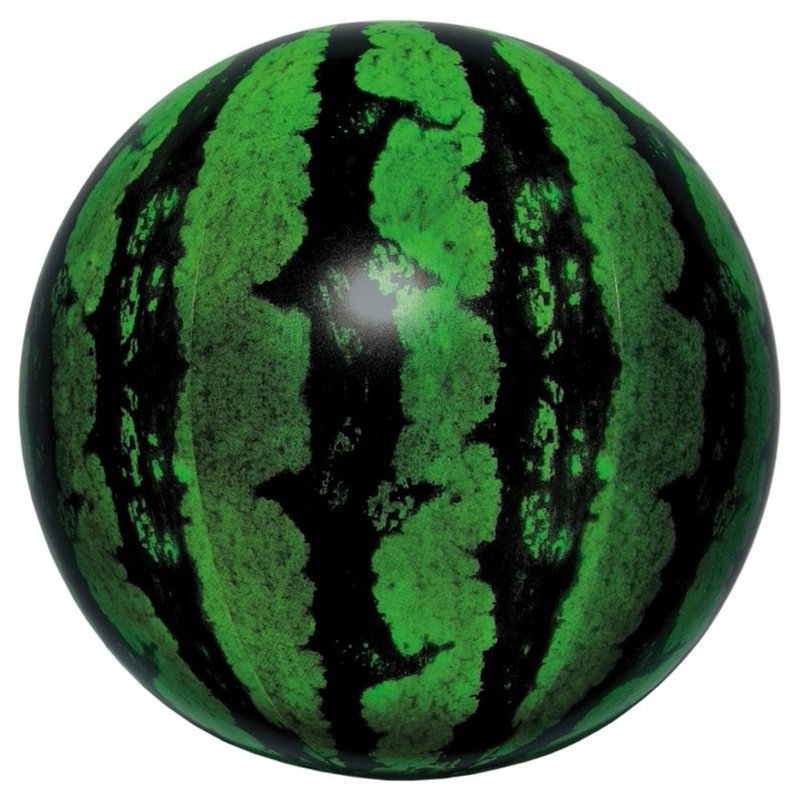 Japan IGARASHI realistic watermelon inflatable beach ball / inflatable toy / water polo - ของเล่นเด็ก - พลาสติก สีเขียว