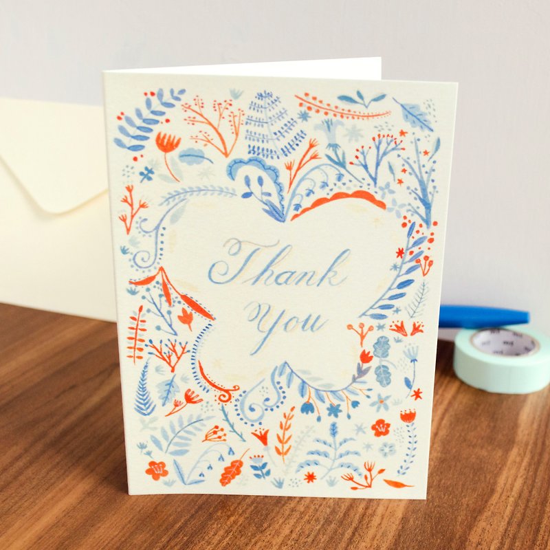 Thank You card-with envelope - Cards & Postcards - Paper 